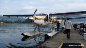 Wasserflugzeug im Hafen von Vancouver